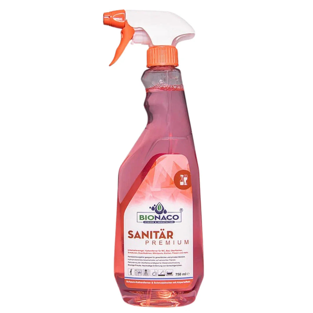 Sanitär Premium | 1 Karton = 12 × 750 ml | Unterhaltsreiniger