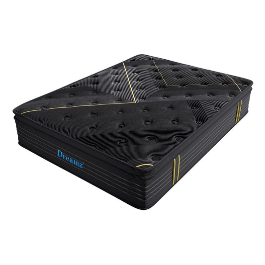 Dreamz Spring Mattress Bamboo Euro Top Queen