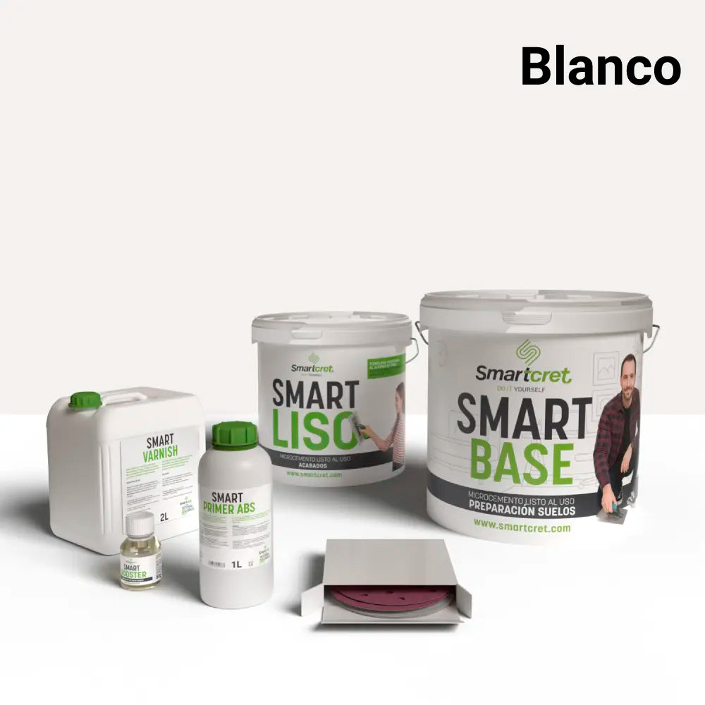 Kit microcemento para paredes de cocina de pladur o yeso 8 m²
