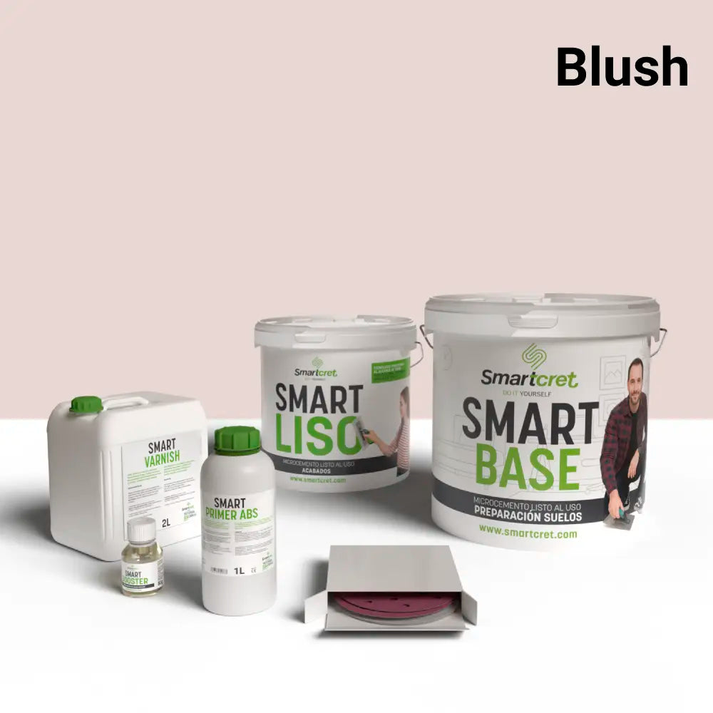 Kit microcemento para paredes de cocina de pladur o yeso 8 m²