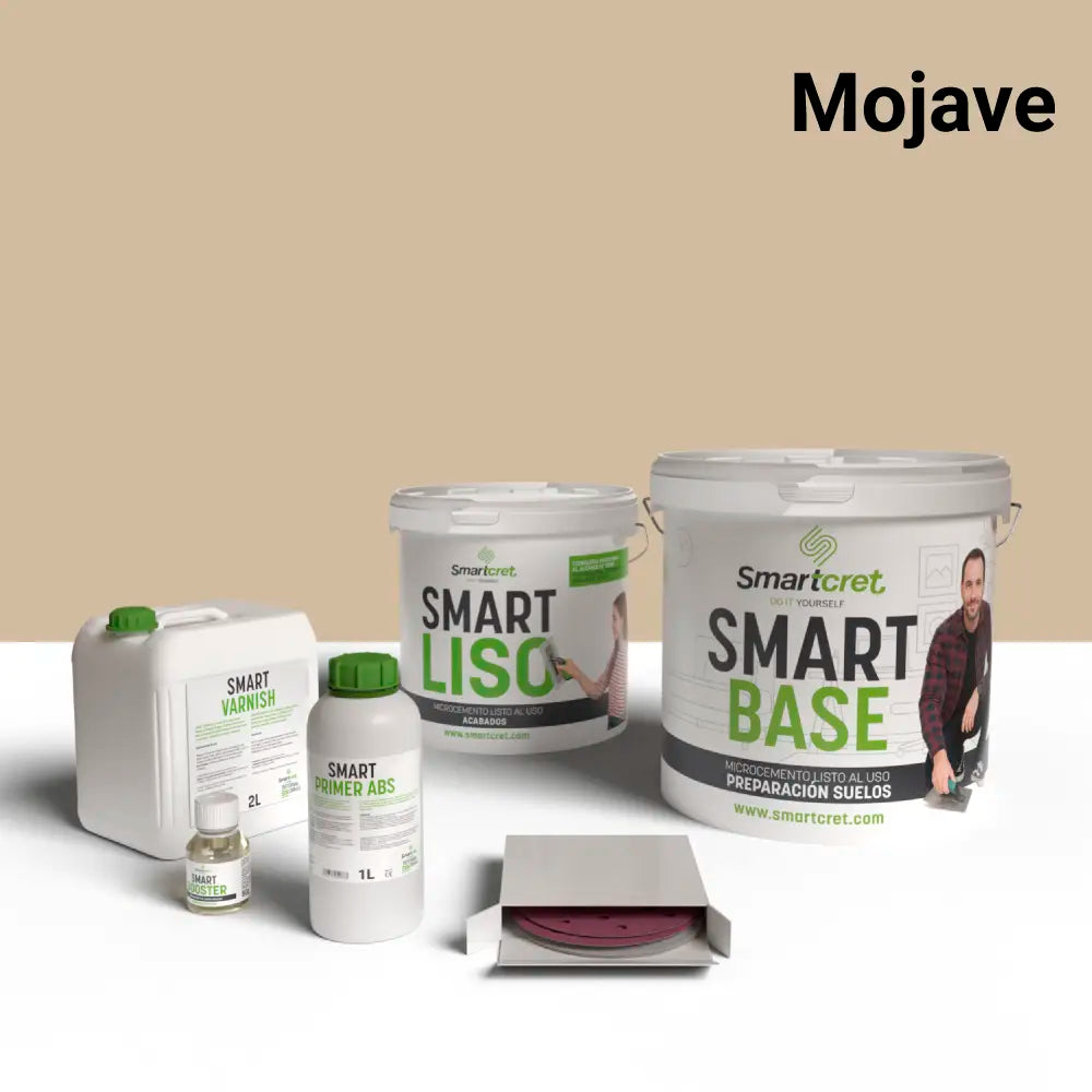 Kit microcemento para paredes de cocina de pladur o yeso 8 m²