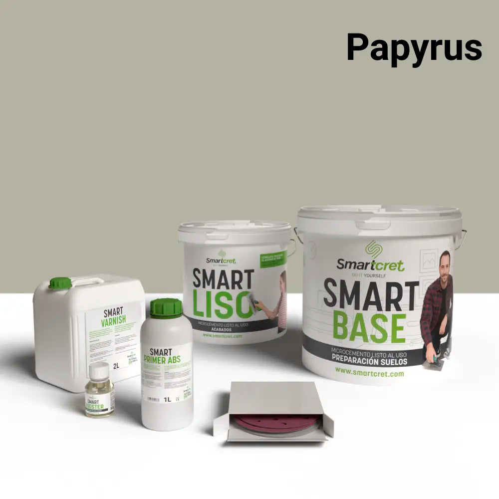 Kit microcemento para paredes de cocina de pladur o yeso 8 m²
