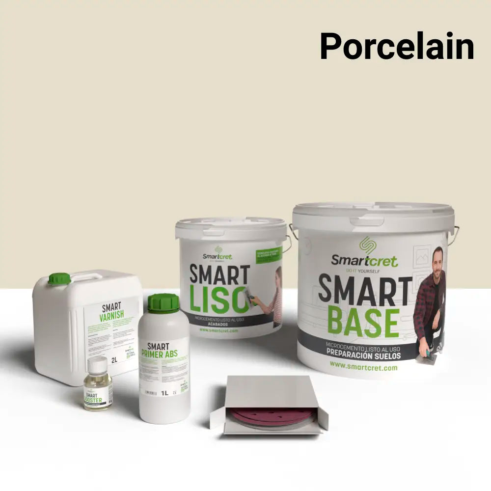Kit microcemento para paredes de cocina de pladur o yeso 8 m²