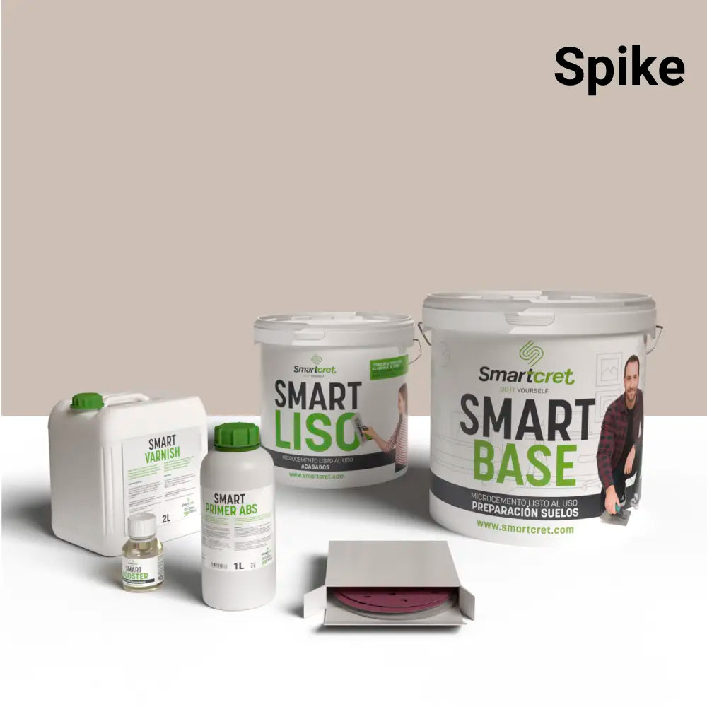 Kit microcemento para paredes de cocina de pladur o yeso 8 m²