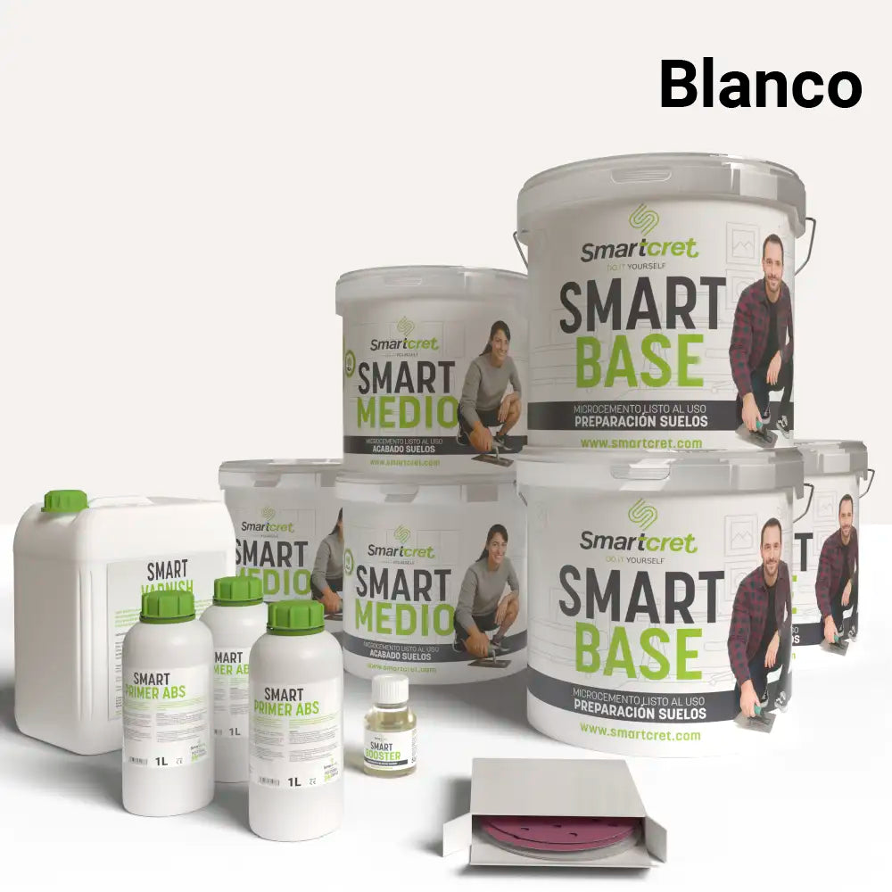 Kit microcemento para suelos de cocinas de 96 m² (superficies absorbentes)