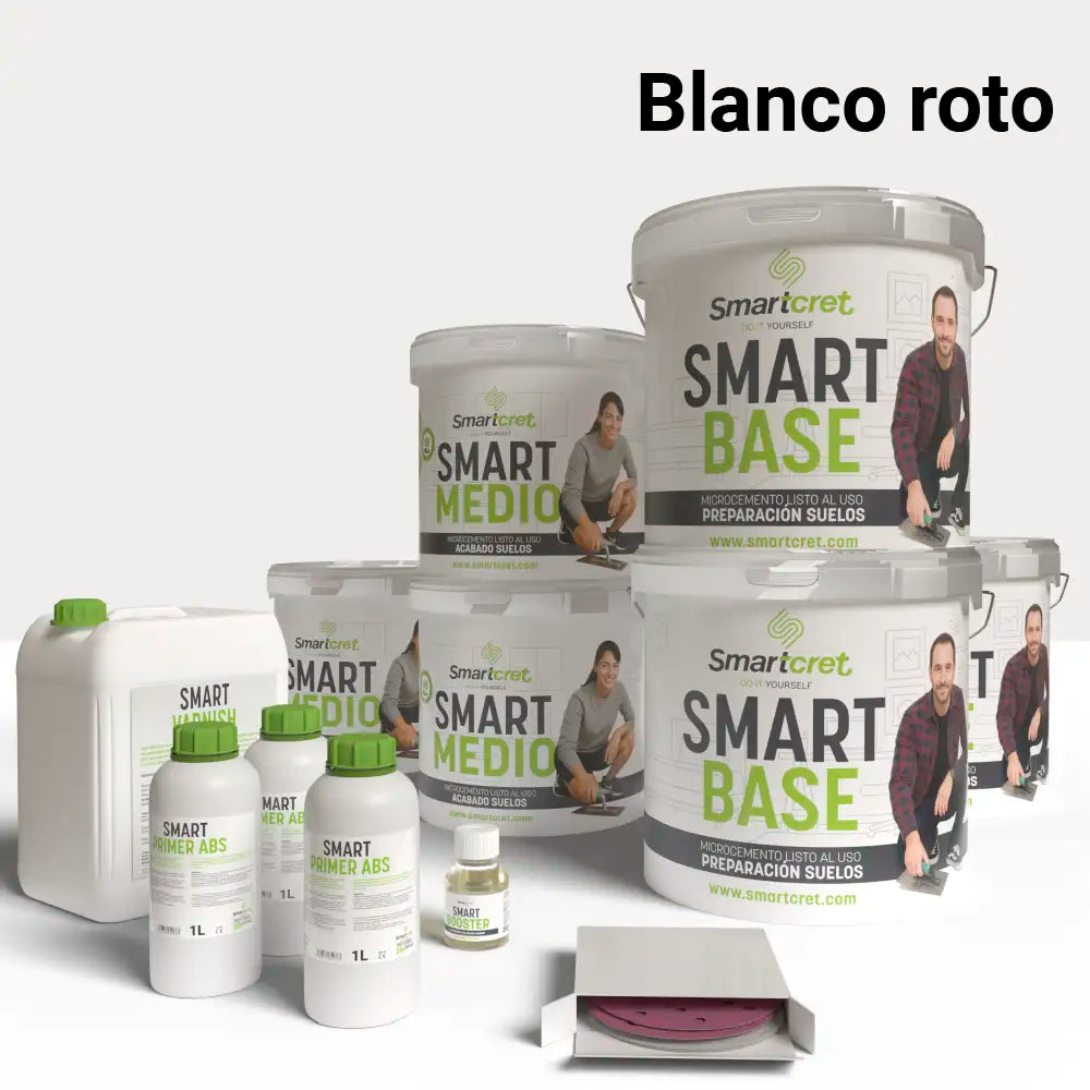 Kit microcemento para suelos de cocinas de 96 m² (superficies absorbentes)